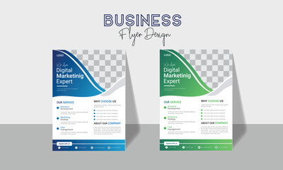 Simple professional flyer design.