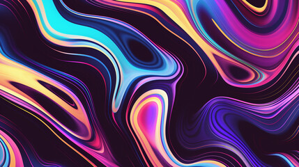 Abstract neon background. Paint in motion.  - obrazy, fototapety, plakaty
