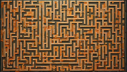 texture background maze labyrinth abstract puzzle game map ornament