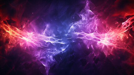red and purple energy wave concept art, background or wallpaper, waves and spiral abstract art - obrazy, fototapety, plakaty