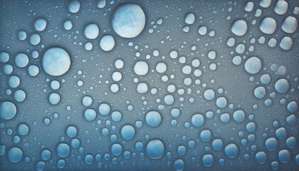 Abstract blue wallpaper spray creates shiny wet surface level design generated by AI