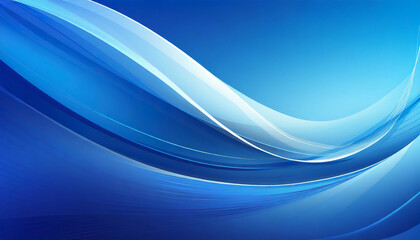 abstract blue background with curve
