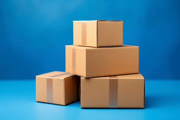 cardboard box packages