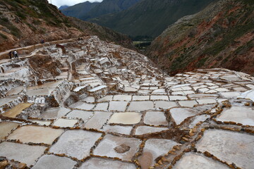 Sal de Maras - Salt terraces in Andes (Peru)