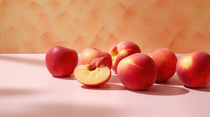 Nectarine  Natural Colors , Background For Banner, HD