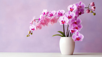 Orchid Natural Colors , Background For Banner, HD
