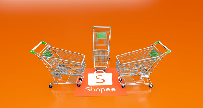 Shopee, E-Commerce Visual Design, Social Media Images.