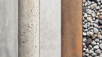 Concrete Natural Colors Minimalist Bright , Background For Banner, HD