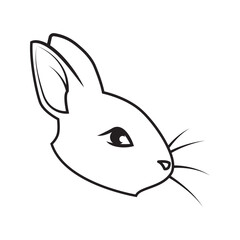 rabbit head icon