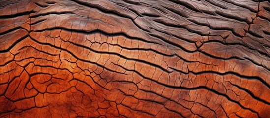 The abstract design on the bark tree shows a mesmerizing pattern and texture that truly captures the intricate beauty of nature in macro view reflecting the rich background of Asia