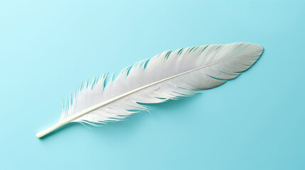 Feather-Like Leaf Natural Colors , Background For Banner, HD