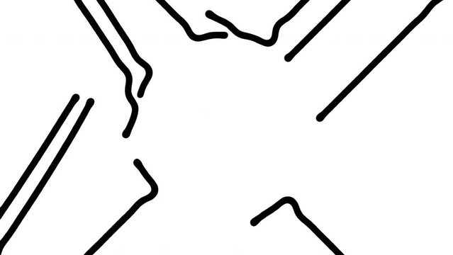Reaction diffusion organic growing pattern. Cell division science background.