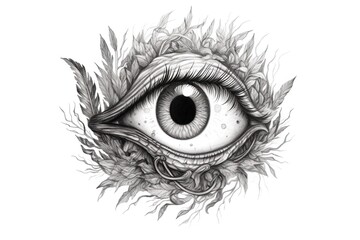 Tattoo, patterns applied to the body. Sketches of drawings, in a creative style. Art sketch, stencil for redrawing. Drawing on the human skin.