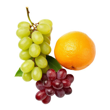 Fruit on transparent background