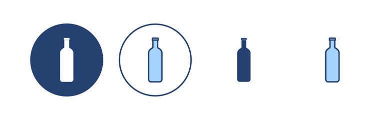 Bottle icon vector. bottle sign and symbol