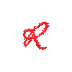 Letter r  tree premium business solution abstract Logo Icon design vector modern minimal style illustration emblem sign symbol logotype