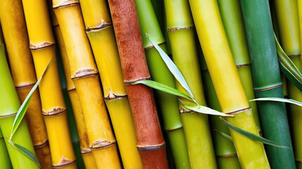 Bamboo Natural Colors Minimalist Bright  , Background For Banner, HD