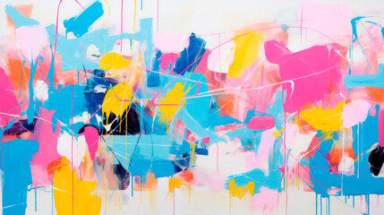 Colorful Abstract painting 