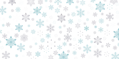 Gordijnen クリスマス　雪　冬　カラフル　背景 © J BOY