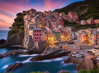Cinque terre country - obrazy, fototapety, plakaty