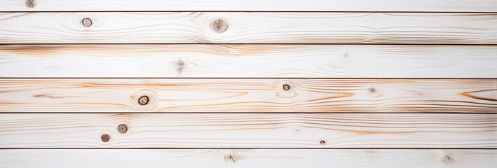 Fototapeta premium A white wooden background with a natural texture. white paint, surface a rustic and organic look. The wood is also slightly uneven, natural texture. Generative AI.