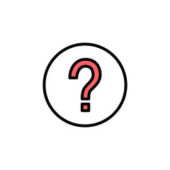 Question icon set illustration. question mark sign and symbol