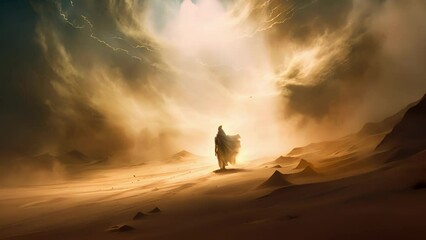 I traced a hieroglyph in the sand and suddenly a powerful wind blew up carrying away all the debris and debris and leaving behind a gleaming new layer of sand.