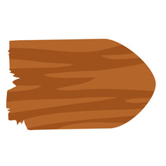 Arrow Sign Wood Board Blank Vector 