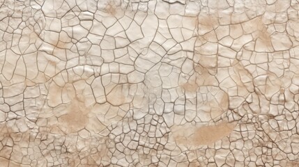 Beige Marble with Crocodile Skin Horizontal Background. Abstract stone texture backdrop. Bright natural material Surface. AI Generated Photorealistic Illustration.
