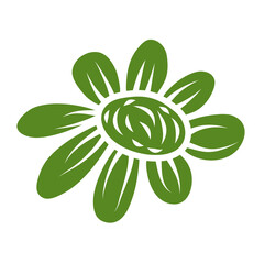 Icon Flowers Vector Design 