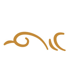 Ornate Element Frame Elegant Vector Illustration 