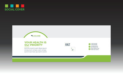 social media cover banner for any use