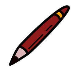 Pencil Doodle Vector Illustration 