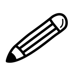 Pencil Doodle Lines Vector Illustration 