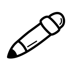 Pencil Doodle Lines Vector Illustration 