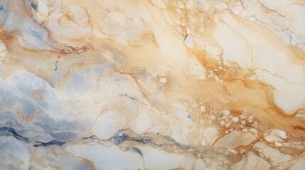 Obraz premium Beige Marble with Galaxy Horizontal Background. Abstract stone texture backdrop. Bright natural material Surface. AI Generated Photorealistic Illustration.