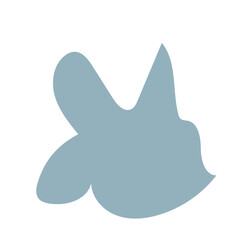 Winter Color abstract shapes vector 