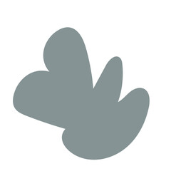 Winter Color abstract shapes vector 