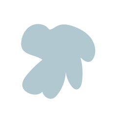 Winter Color abstract shapes vector 