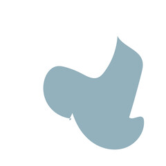 Winter Color abstract shapes vector 