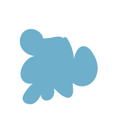 Winter Color abstract shapes vector 