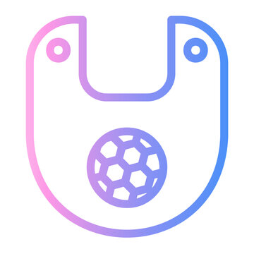 baby apron icon