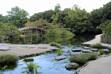 晩夏の栗林公園