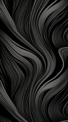vertical, high, narrow, background black pattern curves lines abstract background movement floral