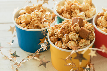 キャラメルポップコーン　キャラメル味　ポップコーン