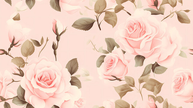 Vintage Floral Wallpaper © Asep