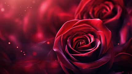Dark red and purple Valentine's day background