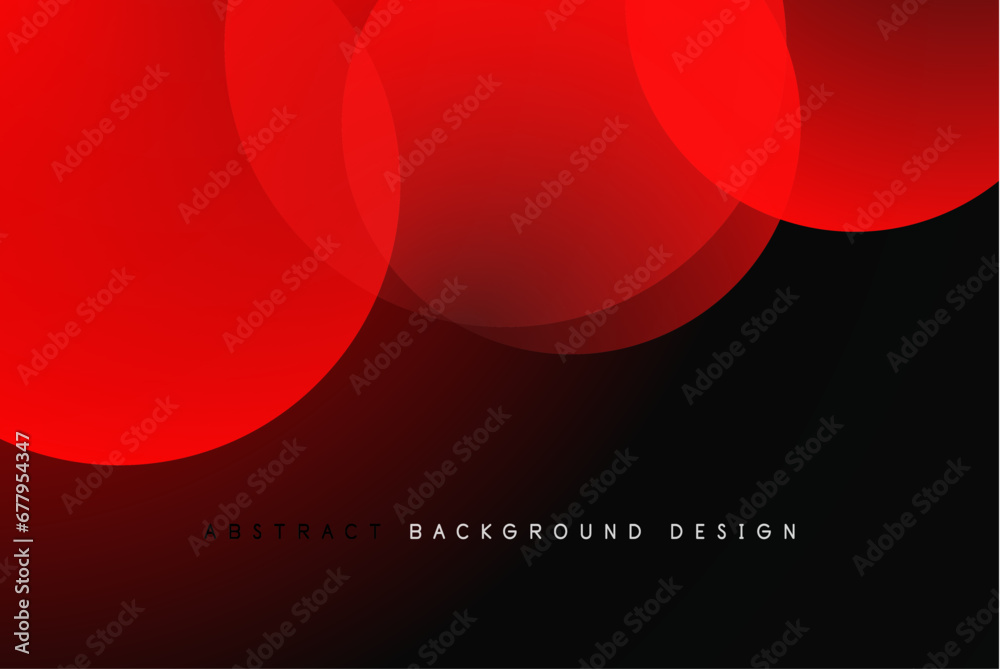 Poster abstract tech circles vector background, technology digital bubbles