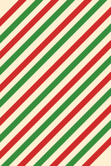 red green stripe diagonally pattern