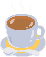 Cup of tea illustration